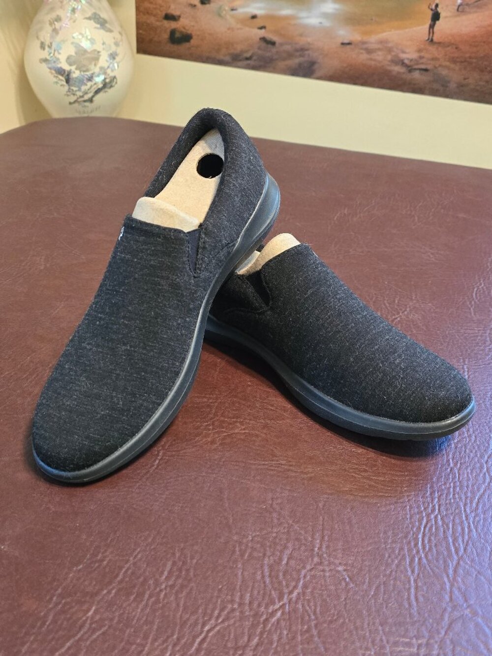 Merinos Women's Signature Slip-Ons Black/Black